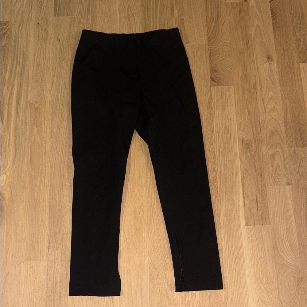 Ann Taylor Black Skinny Ankle Ponte Pants